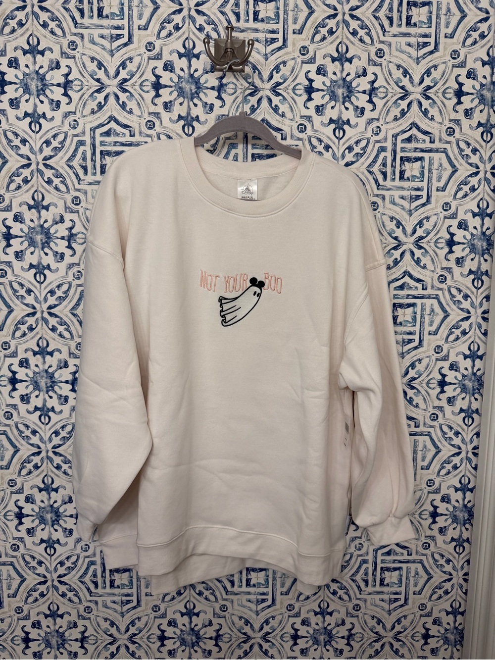 Disney 'Not Your Boo' Halloween 2026 Sweatshirt NWT